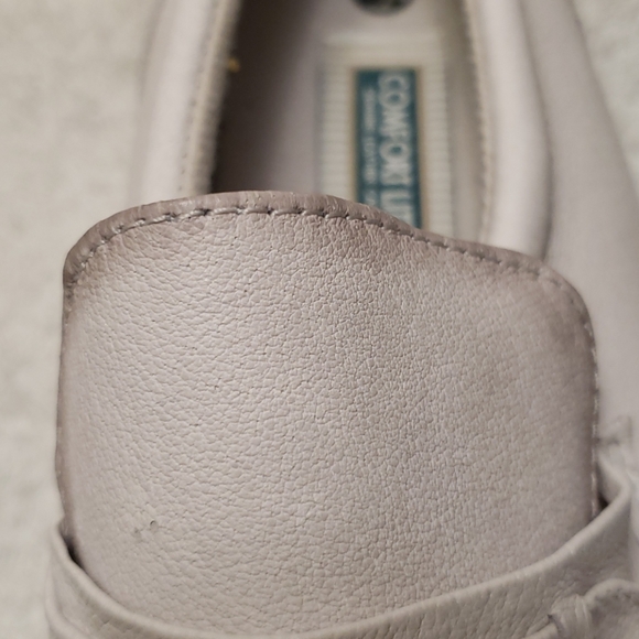 Vintage Mens leather Hushpuppies, grey, 10.5 - Picture 12 of 13